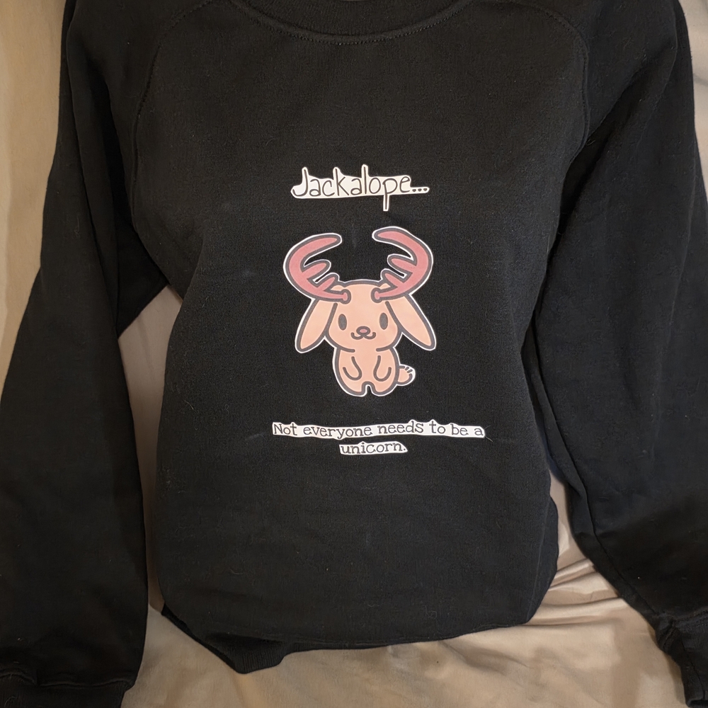 Jackalope Black Sweatshirt